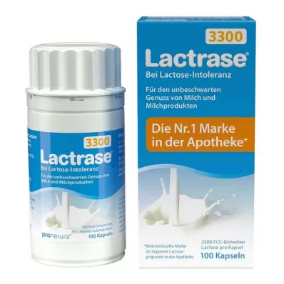 LACTRASE 3.300 FCC Kapsler, 100 stk