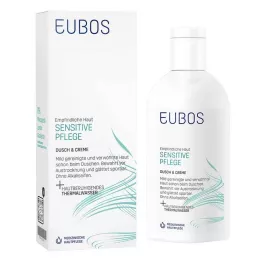 EUBOS SENSITIVE Brusebad &amp; Creme, 200 ml