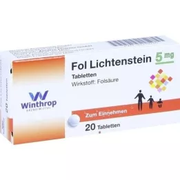 FOL Lichtenstein 5 mg tabletter, 20 stk