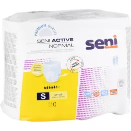 SENI Active Normal inkontinensslips til engangsbrug S, 10 stk