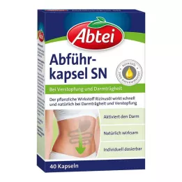 ABTEI Afføringsmidler SN Kapsler, 40 stk