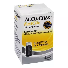 ACCU-CHEK FastClix-lancetter, 24 stk