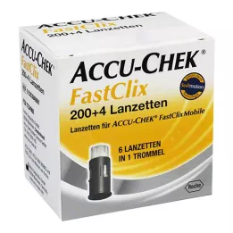 ACCU-CHEK FastClix-lancetter, 204 stk