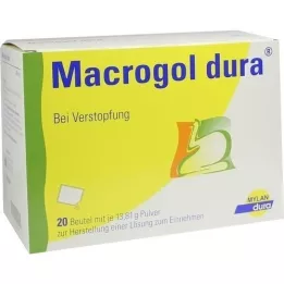 MACROGOL dura Plv.z.Herst.e.Lsg.z.Oral, 20 stk