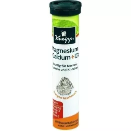 KNEIPP Magnesium+Calcium-brusetabletter, 20 kapsler
