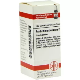 ACIDUM CARBOLICUM D 12 kugler, 10 g