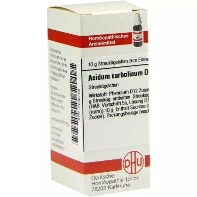 DHU Acidum carbolicum D 12 kugler, 10 g