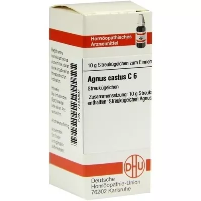 AGNUS CASTUS C 6 kugler, 10 g