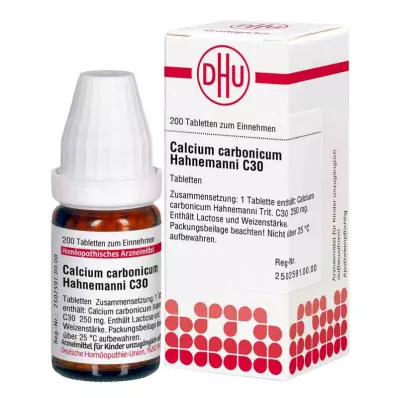 Calcium Carbonicum C30 tabletter Hahnemanni (200 stk.)