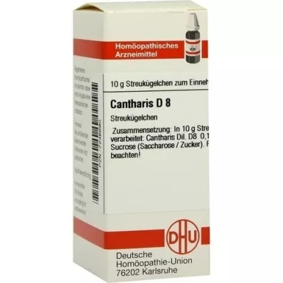 CANTHARIS D 8 kugler, 10 g