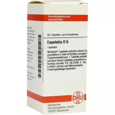 ESPELETIA D 6 tabletter, 80 kapsler