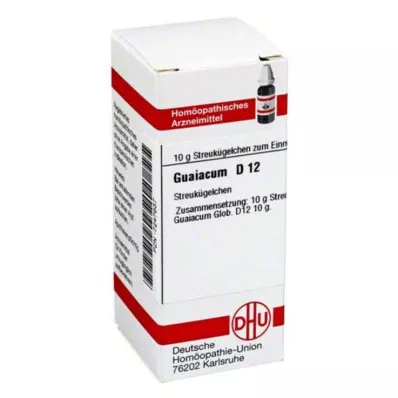 GUAIACUM D 12 kugler, 10 g