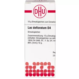 LAC DEFLORATUM D 4 kugler, 10 g