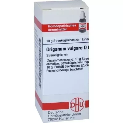 ORIGANUM VULGARE D 6 kugler, 10 g