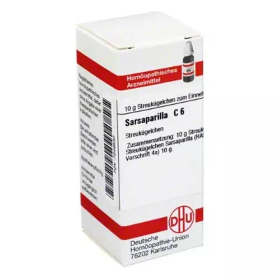 DHU Sarsaparilla C 6 kugler, 10 g