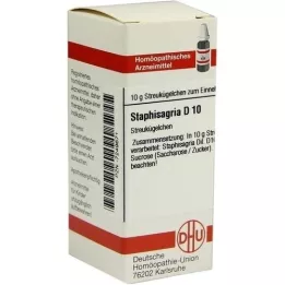 STAPHISAGRIA D 10 kugler, 10 g