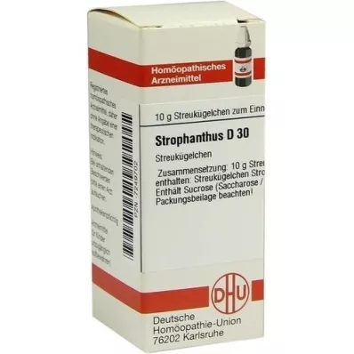 STROPHANTHUS D 30 kugler, 10 g
