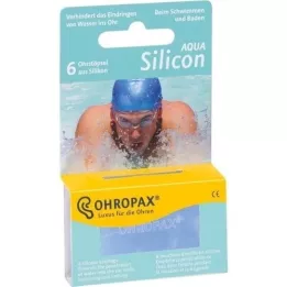 OHROPAX Silikone Aqua, 6 stk