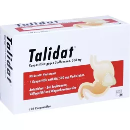 TALIDAT Tyggepastiller mod halsbrand, 100 stk