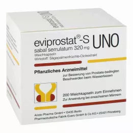EVIPROSTAT-S sabal serrulatum 320 uno kapsler, 200 stk