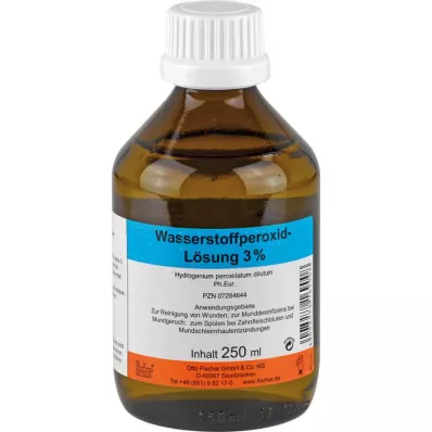 WASSERSTOFFPEROXID Opløsning 3% Ph.Eur., 250 ml