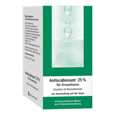 Antiscabiosum 25% emulsion, 200 g