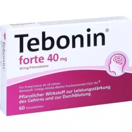 TEBONIN forte 40 mg filmovertrukne tabletter, 60 stk