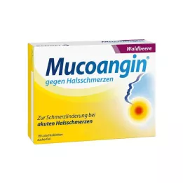MUCOANGIN Skovbær 20 mg sugetabletter, 18 stk