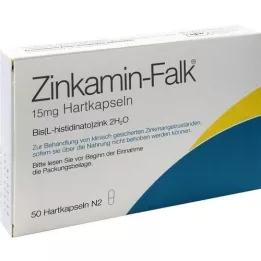 ZINKAMIN Falk 15 mg hårde kapsler, 50 stk