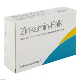 Zincamine Falk hårde kapsler, 100 stk