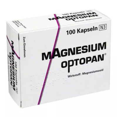 MAGNESIUM OPTOPAN Kapsler, 100 stk