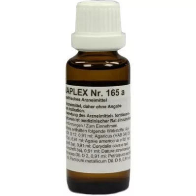 REGENAPLEX Nr. 165 a dråber, 30 ml