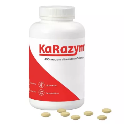 KARAZYM enterotabletter, 400 stk