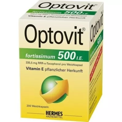 OPTOVIT fortissimum 500 kapsler, 200 stk