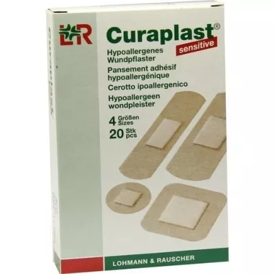 CURAPLAST Strips sensitive assorted, 20 stk