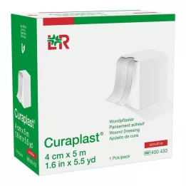 CURAPLAST Sårforbinding sensitiv 4 cmx5 m, 1 stk