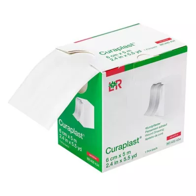 Curaplast hurtig sårbandage følsom 5mx6cm, 1 stk