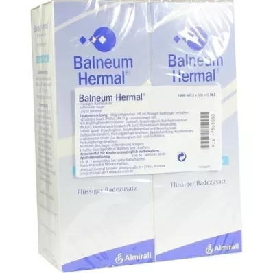 BALNEUM Hermal flydende badeadditiv, 2X500 ml