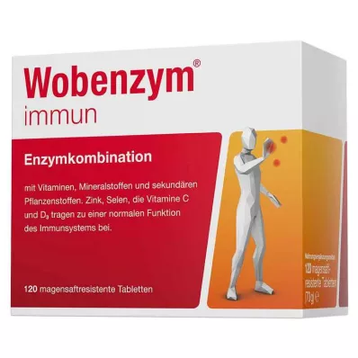 Wobenzym immuntabletter, 120 stk