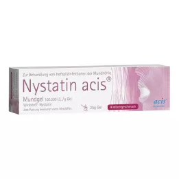 NYSTATIN acis mundgel, 25 g