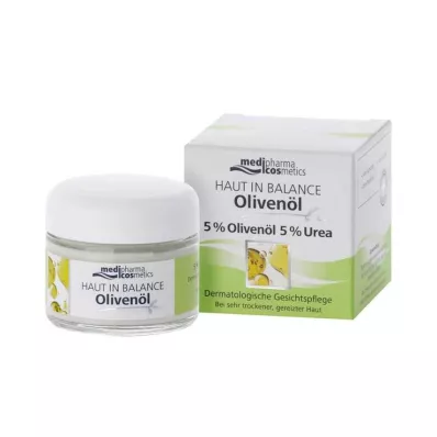 HAUT IN BALANCE Ansigtspleje med olivenolie 5%, 50 ml