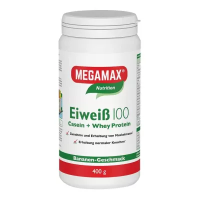EIWEISS 100 Banana Megamax pulver, 400 g