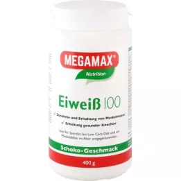 EIWEISS 100 Chokolade Megamax pulver, 400 g