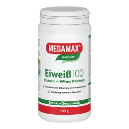 EIWEISS 100 Chokolade Megamax pulver, 400 g