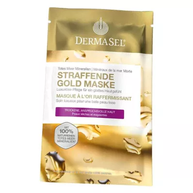 DERMASEL Maske Guld EKSKLUSIV, 12 ml