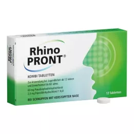 RHINOPRONT Kombinationstabletter, 12 stk