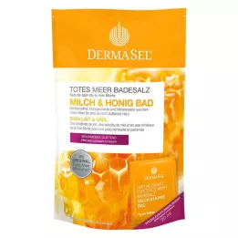 DERMASEL Badesalt fra Det Døde Hav + mælk&amp;Honey SPA, 1 P