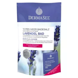 DERMASEL Badesalt fra Det Døde Hav+Lavendel SPA, 1 P