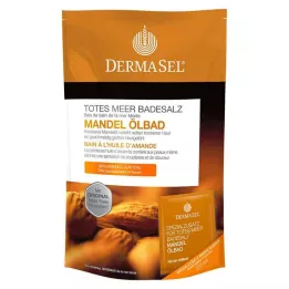 DERMASEL Badesalt fra Det Døde Hav + mandel SPA, 1 P