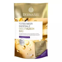 DERMASEL Badesalt fra Det Døde Hav+Guld EKSKLUSIVT, 1 P